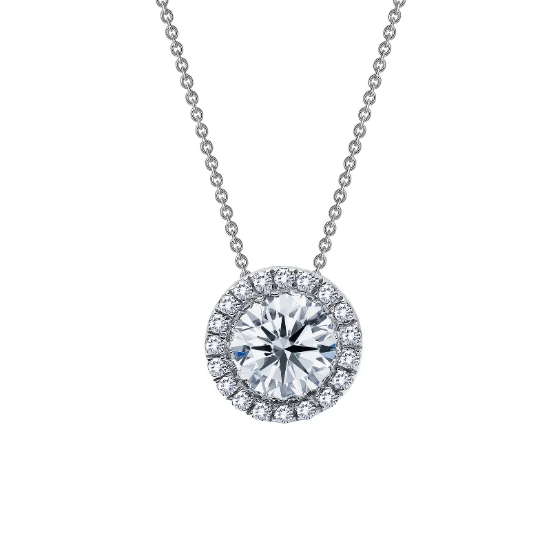 Affordable Engagement Rings with High - Quality Simulated DiamondsLafonn Classic Round Diamond Necklace N2005CLP18 Affordable Engagement Rings with High - Quality Simulated DiamondsLafonn Classic Round Diamond Necklace N2005CLP18