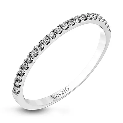 Halo - Style Diamond Rings with Smaller Accent DiamondsWedding Band in 18k Gold with Diamonds
